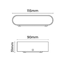 Edmund LED Outdoor Up/Down Wall Light